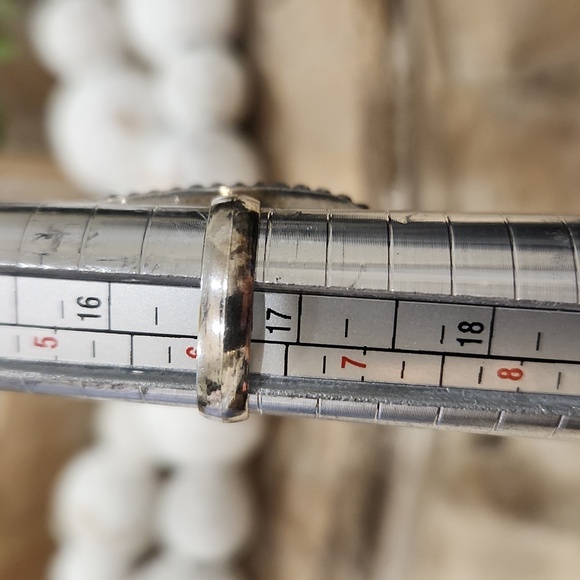 Larimar ring set in Silver - Picture 3 of 5